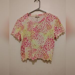 BCBG Generation Printed Crop Top – Size M